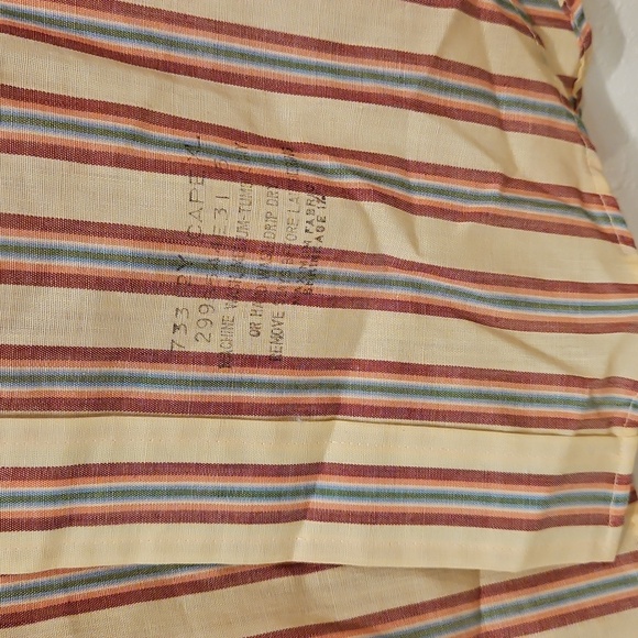 Vintage 70s Kings Road Shope Sears Comfort Short Sleeve Shirt XL Striped - Picture 3 of 9